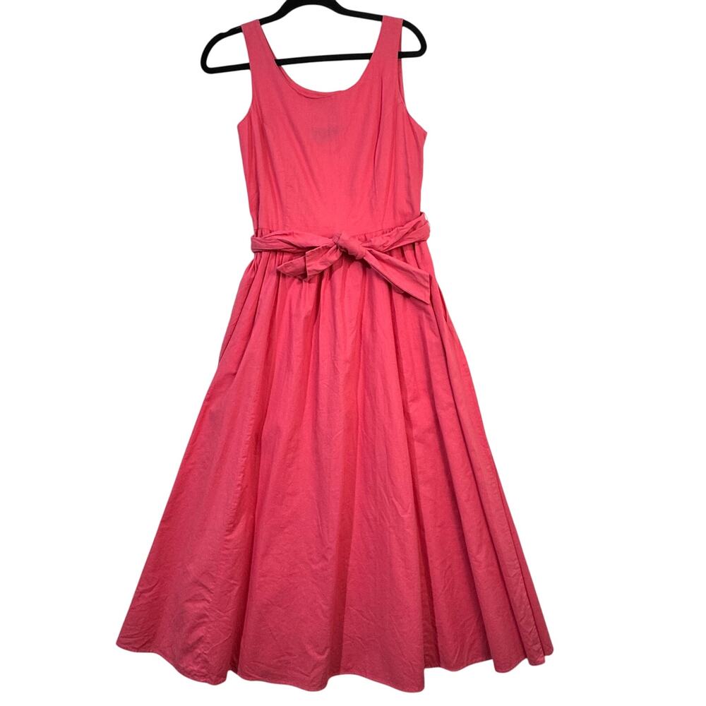 Outback Red VTG A-Line Fit & Flare Pink Maxi Dress Size 10 Cottagecore Prairie